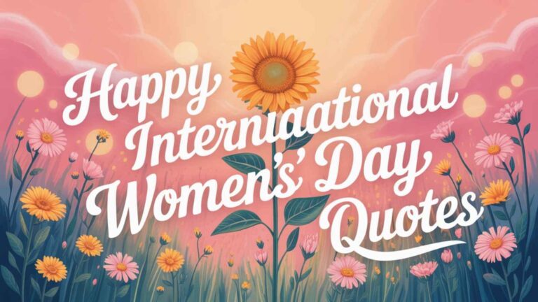 "Happy International Women's Day Quotes"