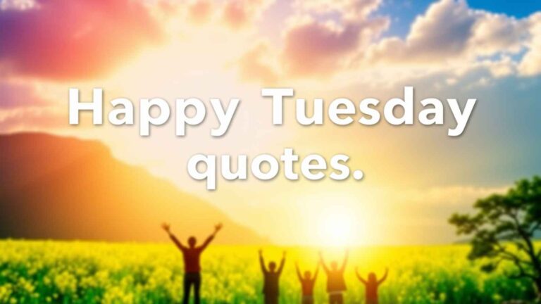 Inspirational Happy Tuesday Quotes