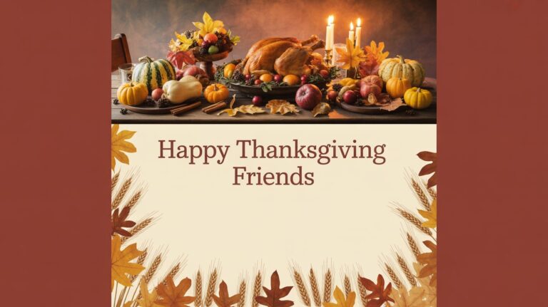 Happy Thanksgiving Friends
