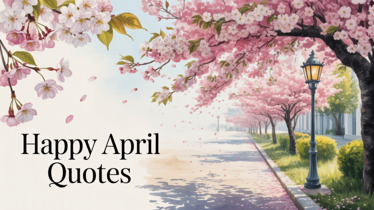 Happy April Quotes