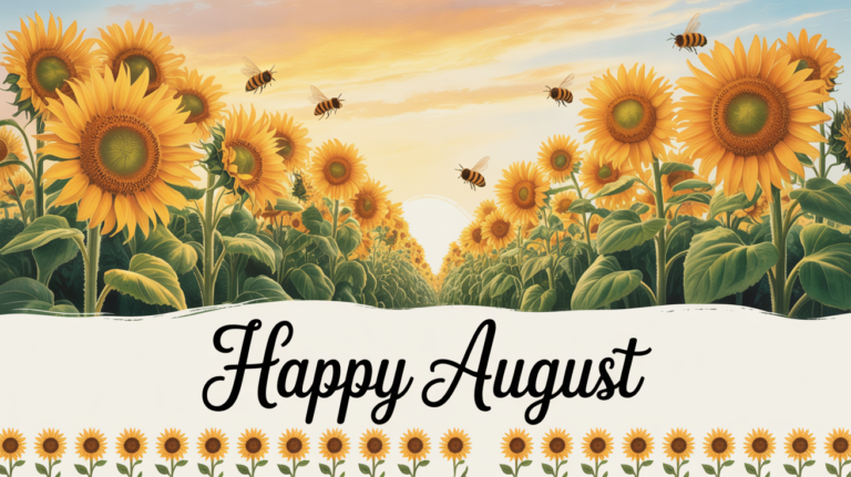 Happy August Quotes