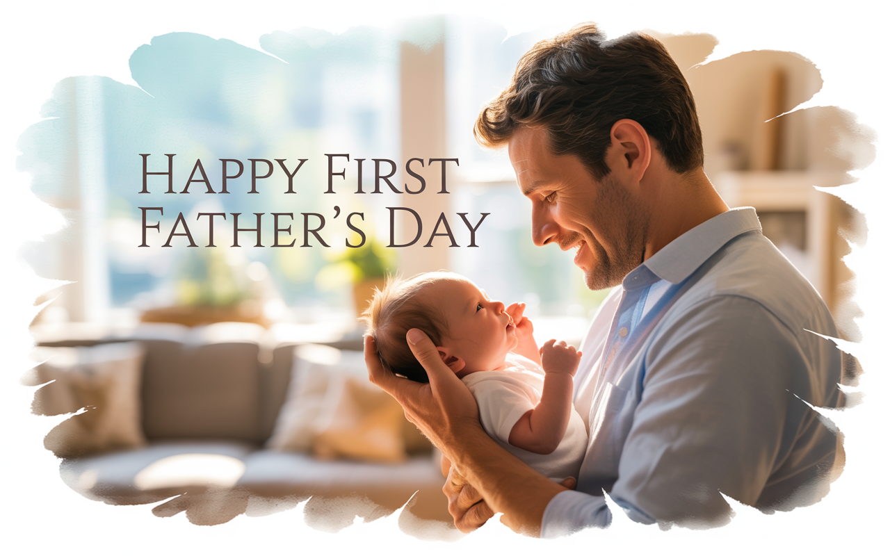 Happy First Father s Day