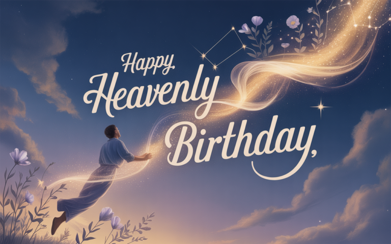 Happy Heavenly Birthday
