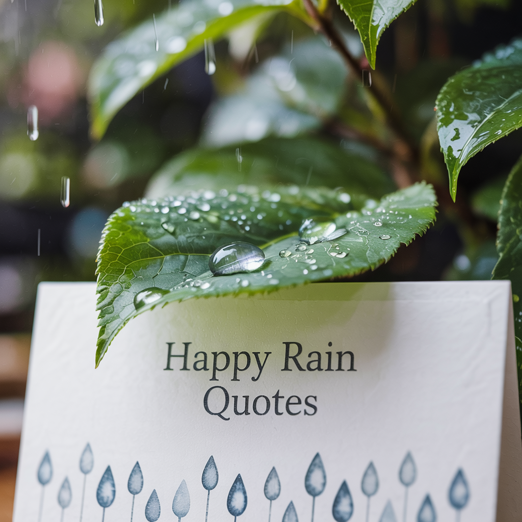 Happy Rain Quotes
