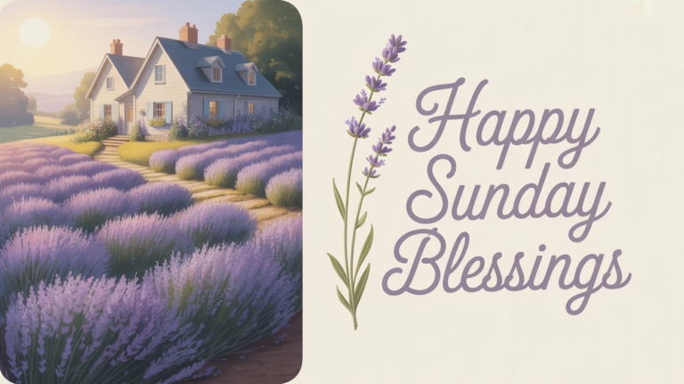 Happy Sunday Blessings