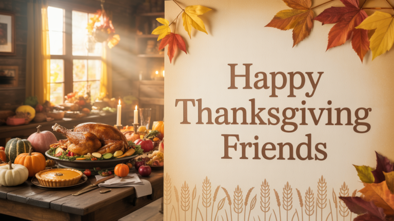Happy Thanksgiving Friends