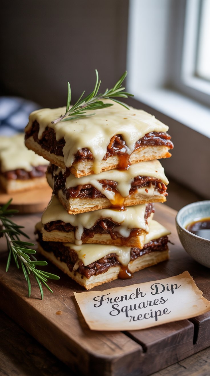 French Dip Squares Recipe