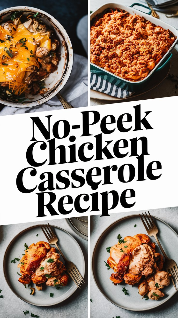 No-Peek Chicken Casserole Recipe