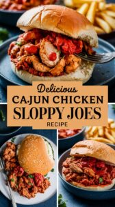 Delicious Cajun Chicken Sloppy Joes Recipe