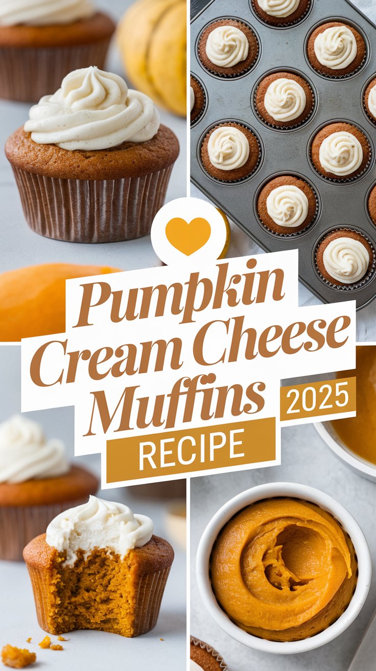 Pumpkin Cream Cheese Muffins Recipe