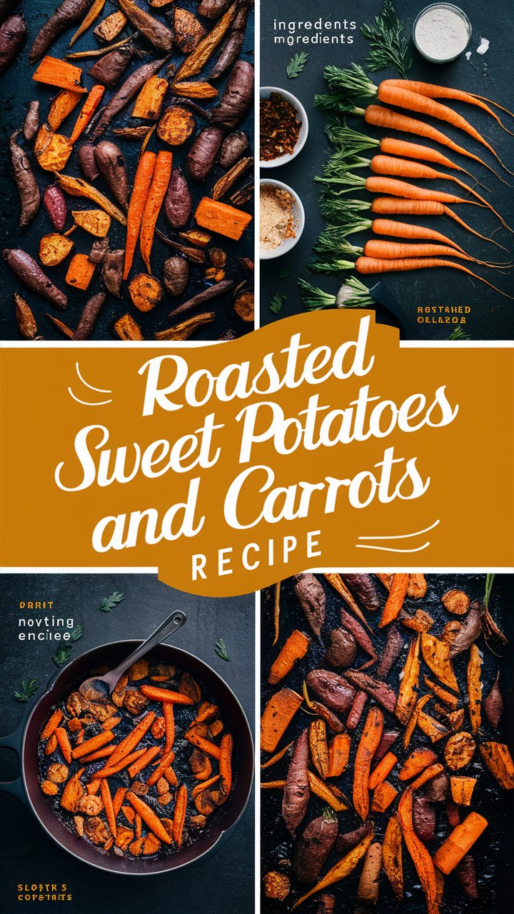 Roasted Sweet Potatoes and Carrots Recipe