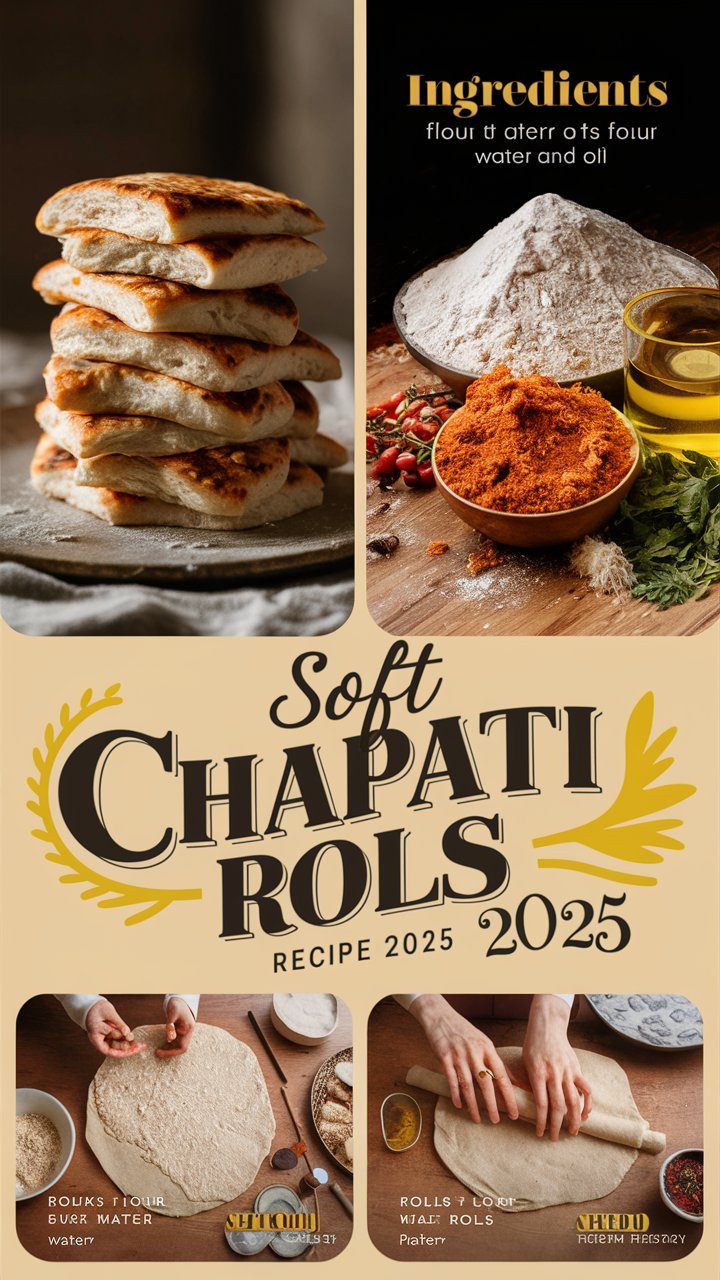 Soft Chapati Rolls Recipe 2025